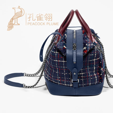 Chanel/香奈儿chanel女包16春款斜纹软呢手提包A93310Y60532C1978