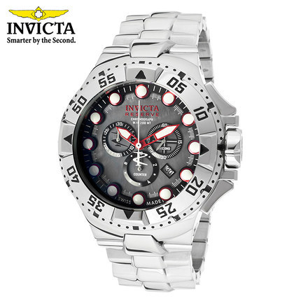 INVICTA 男士高端商务石英手表 防水蓝宝石不锈钢带13083(重复）