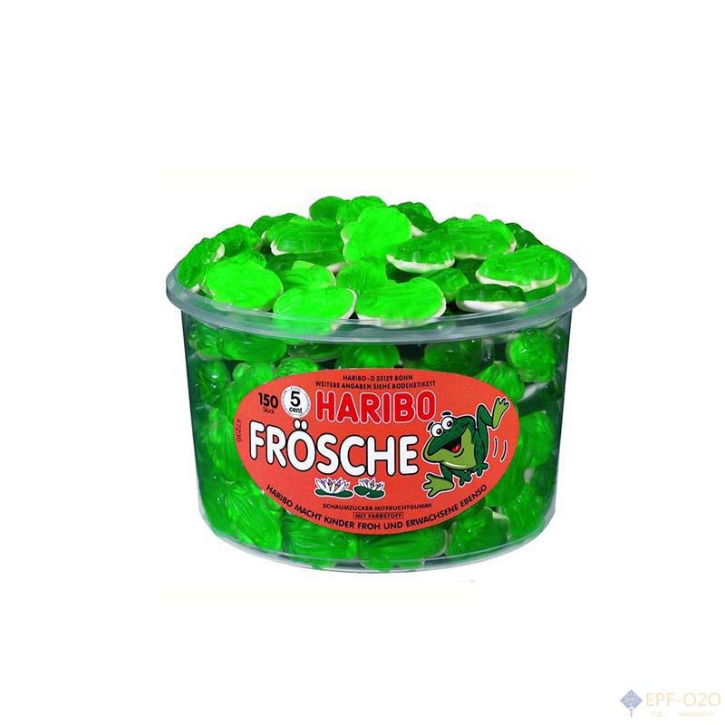 哈瑞宝Haribo 青蛙造型水果糖1050g 哈瑞宝Haribo 青蛙造型水果糖1050g