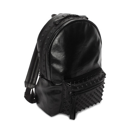 ALEXANDER MCQUEEN麦昆男包16春款铆钉装饰双肩包406122KWE2V1000