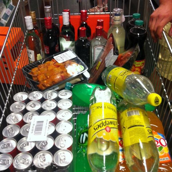 Photo taken at Colruyt by Joy V. on 7/23/2014