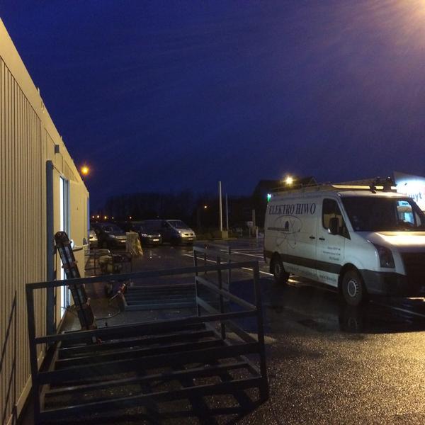 Photo taken at Colruyt by Tim V. on 1/9/2015