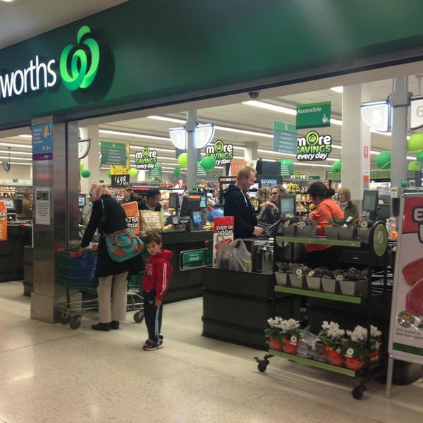 Photo taken at Woolworths by Fyn S. on 6/19/2013