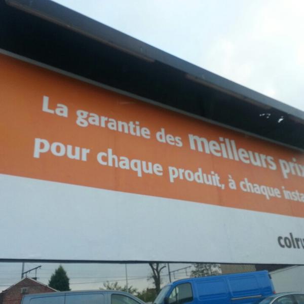 Photo taken at Colruyt by Dish V. on 11/15/2013