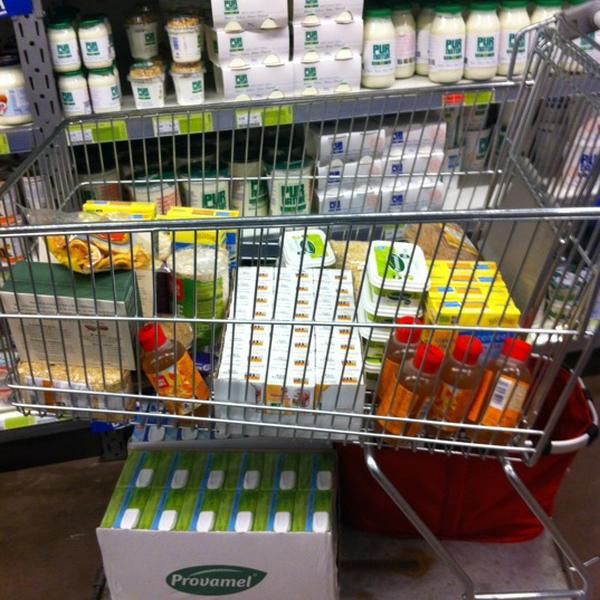 Photo taken at Bio-Planet Mechelen by Sara M. on 12/8/2012