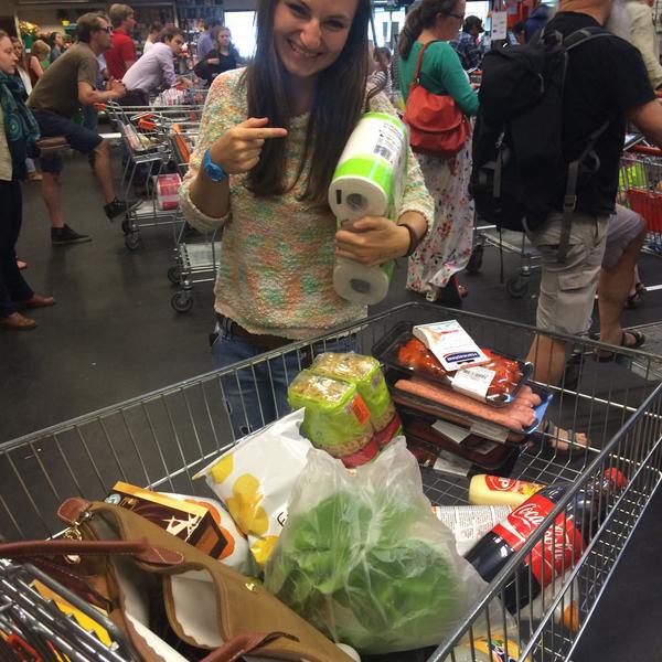 Photo taken at Colruyt by Tinka L. on 5/13/2015