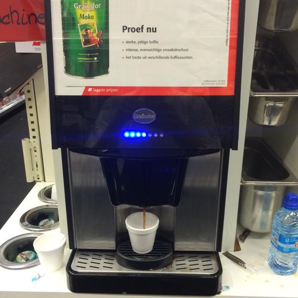 Photo taken at Colruyt by Cedric J. on 4/24/2014