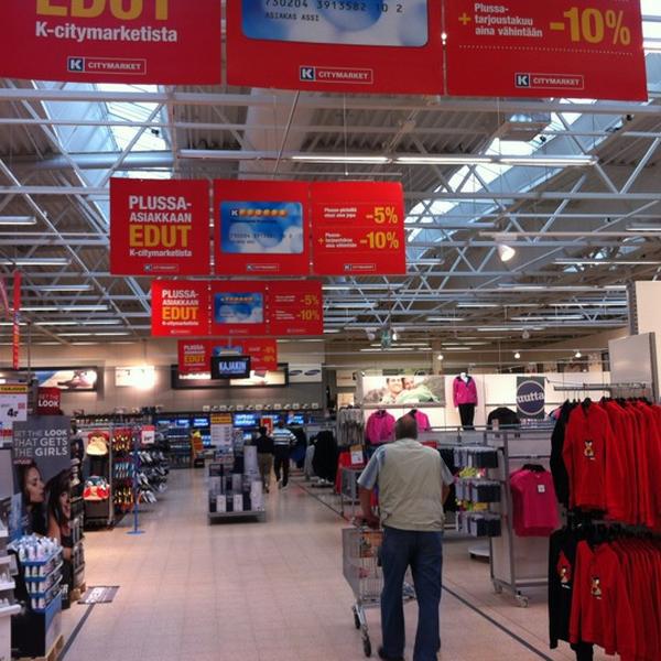 Photo taken at K-citymarket by Tuomas G. on 8/7/2012