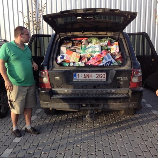 Photo taken at Colruyt by Delphine V. on 10/31/2014