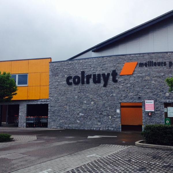 Photo taken at Colruyt by Jennifer v. on 5/14/2014