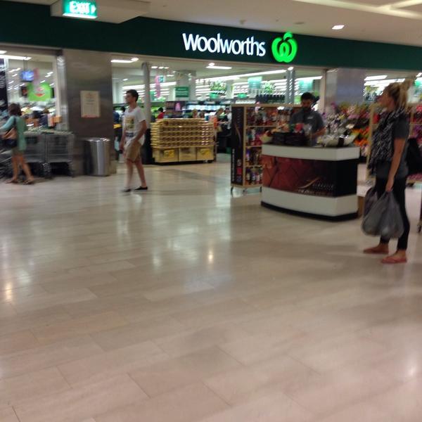 Photo taken at Woolworths by Jeff T. on 4/17/2014