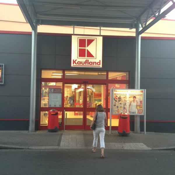 Photo taken at Kaufland by Tino S. on 8/1/2013