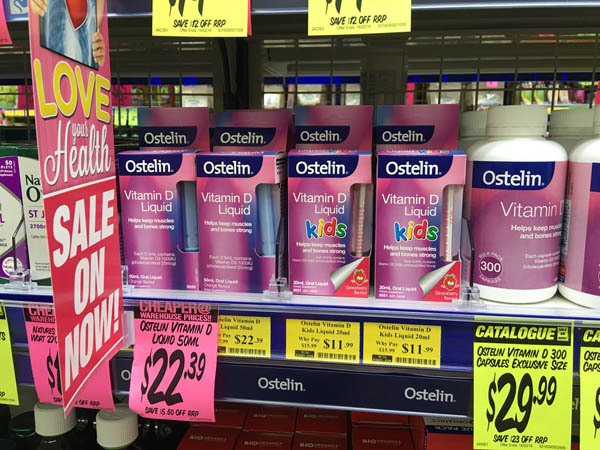 澳大利亚进口维他命D-ostelin维他命D胶囊300粒 澳大利亚进口维他命D-ostelin维他命D胶囊300粒