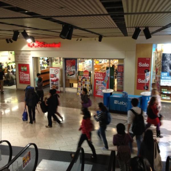 Photo taken at Coles Central by Eilaf A. on 2/28/2012-澳大利亚维多利亚州墨尔本中央商场 Photo taken at Coles Central by Eilaf A. on 2/28/2012