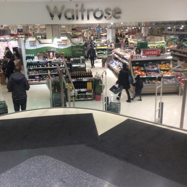 Photo taken at Waitrose by Ian M. on 12/10/2014