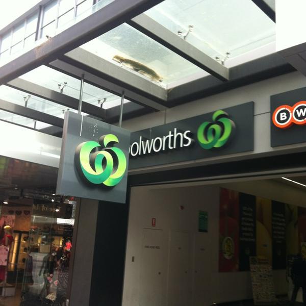 Photo taken at Woolworths by Lynn A. on 2/6/2013