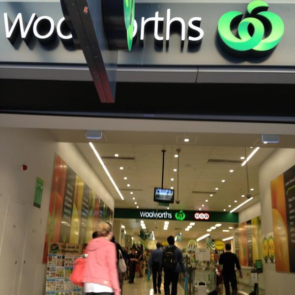 Photo taken at Woolworths by Riane on 3/25/2013
