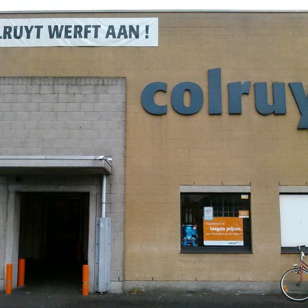 Photo taken at Colruyt by Marc V. on 4/22/2014