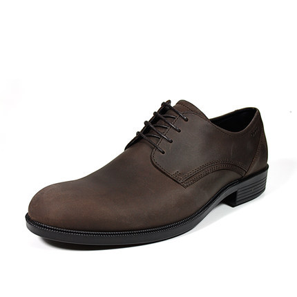 ecco爱步男鞋休闲鞋商务系带皮鞋磨砂皮634584英国直邮2016新款