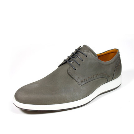 ecco爱步男鞋皮鞋春夏新款商务正装休闲皮鞋系带602064英国现货