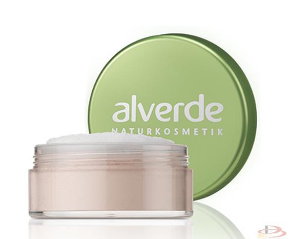 德国艾薇德alverde定妆散粉蜜粉天然矿物质彩妆孕妇可用01色号陶瓷