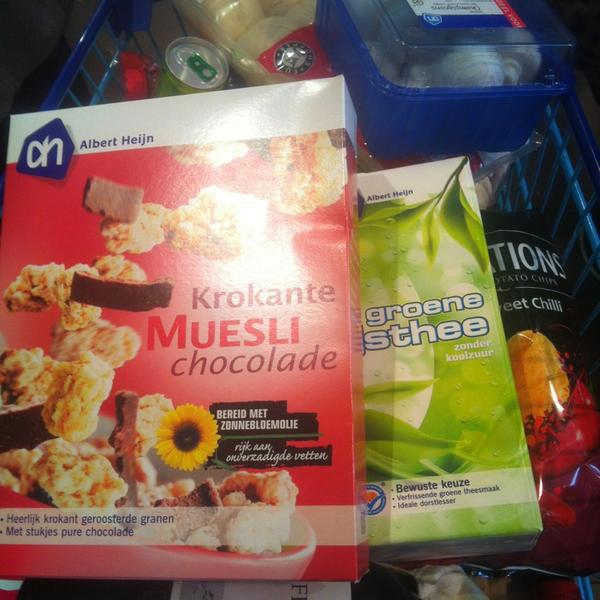 Photo taken at Albert Heijn by Nik M. on 4/6/2013