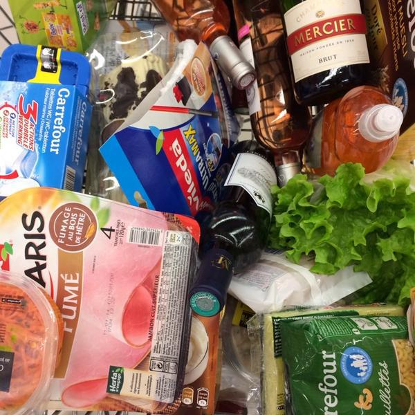 Photo taken at Carrefour by Andrew S. on 12/30/2013