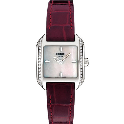 瑞士手表 天梭女表 手表女 石英表  皮带表  T02.1.365.71