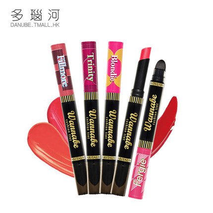 韩国直邮 爱茉莉ARITAUM蜡笔口红棒气垫双头染色唇膏持久滋润