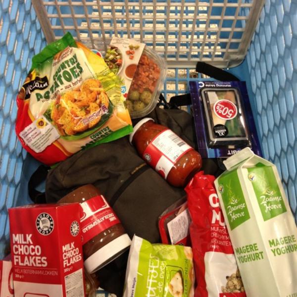 Photo taken at Albert Heijn by Timo B. on 6/25/2012-荷兰格尔德兰阿纳姆汉兹街145号 Photo taken at Albert Heijn by Timo B. on 6/25/2012