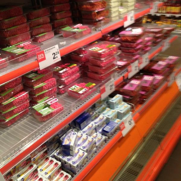 Photo taken at Albert Heijn by Jeroen P. on 2/13/2013