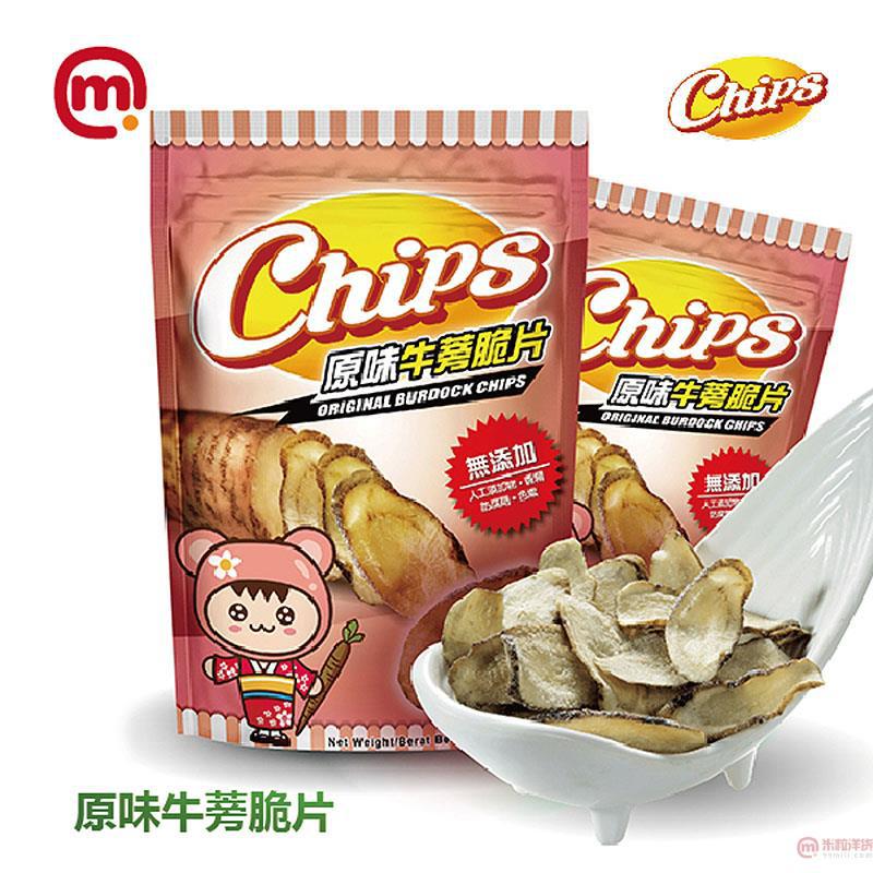 中国台湾进口牛蒡脆片-淘纤屋 原味牛蒡脆片 80g 中国台湾进口牛蒡脆片-淘纤屋 原味牛蒡脆片 80g