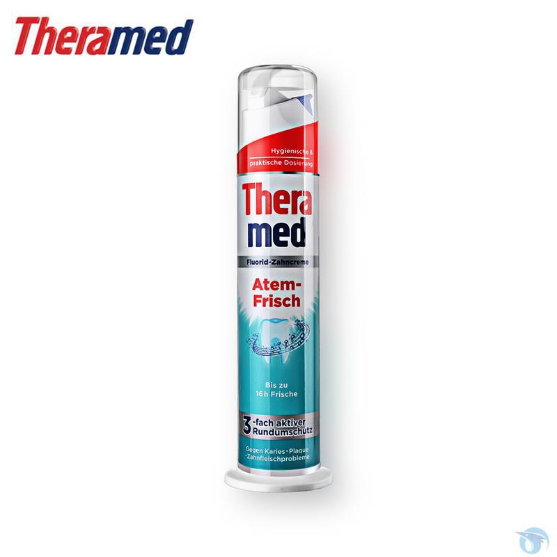 Theramed德国汉高泰瑞美直立式牙膏100ml(绿色) Theramed德国汉高泰瑞美直立式牙膏100ml(绿色)