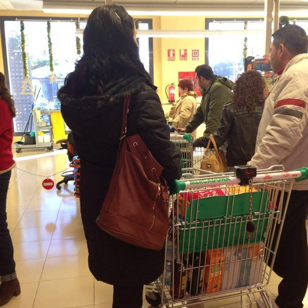 Photo taken at Mercadona by José Luis M. on 12/3/2013