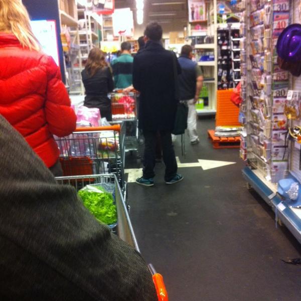 Photo taken at Colruyt by Femke V. on 3/3/2014