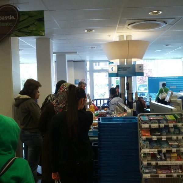 Photo taken at Albert Heijn by Ward on 5/4/2013