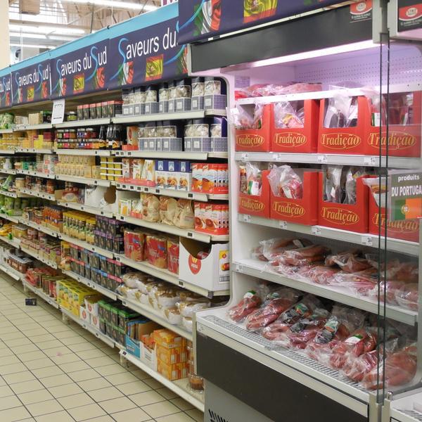 Photo taken at Auchan by Auchan on 5/30/2014