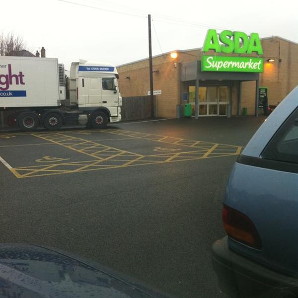 Photo taken at ASDA by Jumping jack on 2/27/2012
