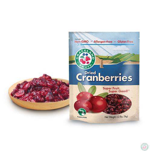 Graceland Fruit 蔓越莓切片果干 1000克