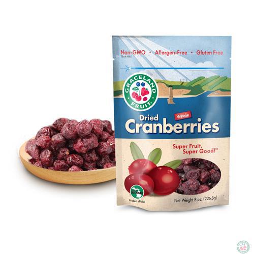 Graceland Fruit 整粒蔓越莓果干 226.8克