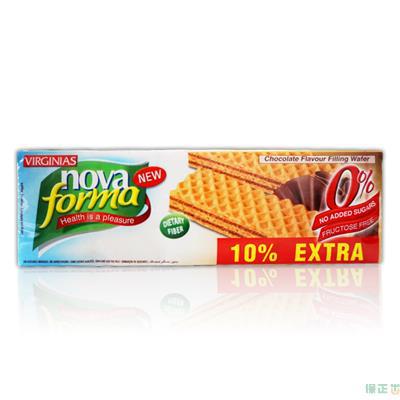 维吉尼亚nova forma巧克力夹心华夫饼154克 维吉尼亚nova forma巧克力夹心华夫饼154克
