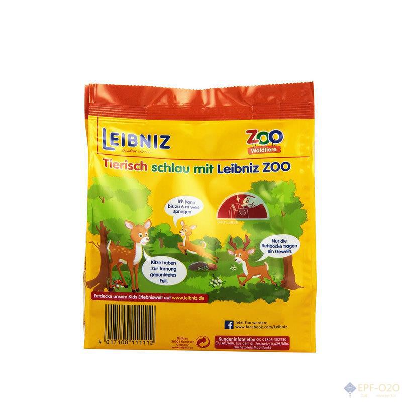 Leibniz莱布尼茨 Zoo动物园野生动物饼干 125g