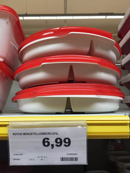 Rotho分格午餐盒0.75升