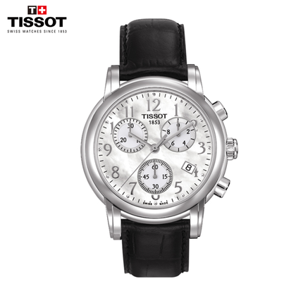 天梭TISSOT-韵驰系列 T050.217.16.112.00 女士石英表