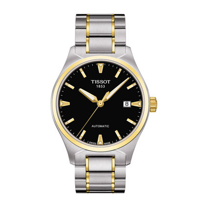 全球联保天梭TISSOT-男表T-TEMPO T060.407.22.051.00 钢带机械表