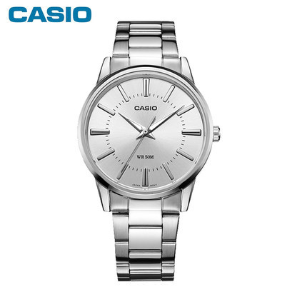 【香港发货】卡西欧男表正品CASIO商务钢带石英表MTP-1239D-1A