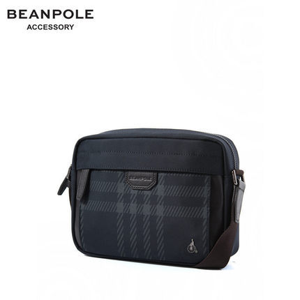 韩国三星BEANPOLEACC滨波 2016春季新款男士牛皮迷你单肩斜挎包