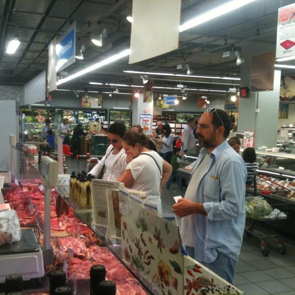 Photo taken at ΑΒ Γλυφάδα by Андрей Ж. on 4/26/2014