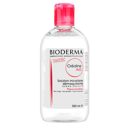 法国 Bioderma贝德玛 舒妍温和保湿卸妆水500ml 粉水 中干皮肤用