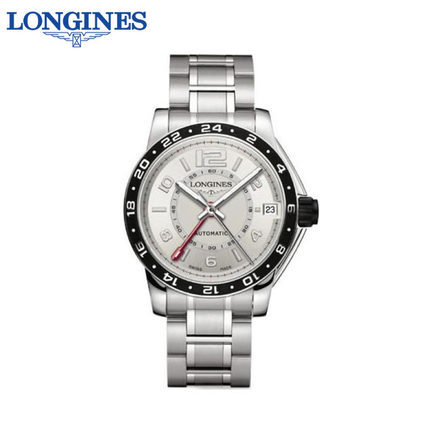 LONGINES 浪琴海军上将系列 男士自动手表 L3.668.4.76.6